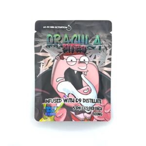 Family High Range Dracula Bites 500mg UK | D9 Distillate Edibles